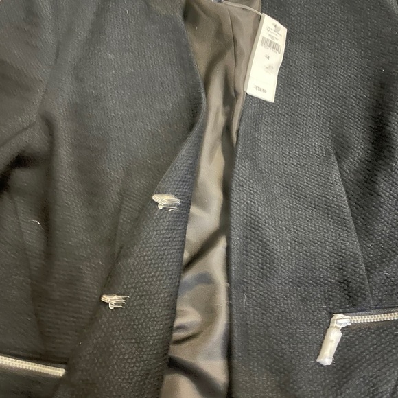 NWT Gap blazer with front zippered pockets - Picture 2 of 4